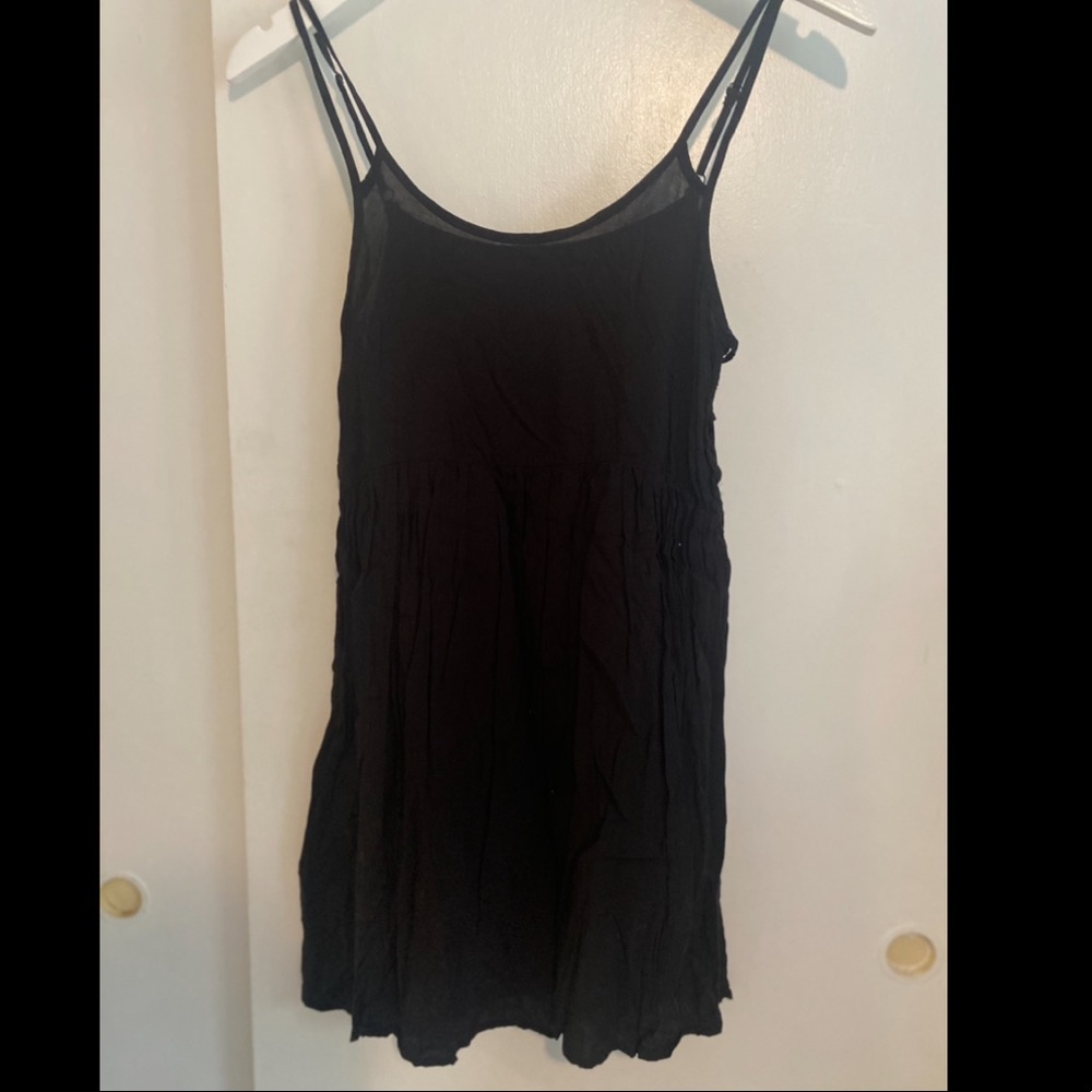 Perfect Little Black Dress with tie detail on the side!